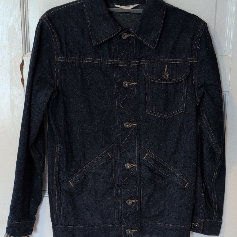 3sixteen Dark Indigo Denim Ranch Jacket